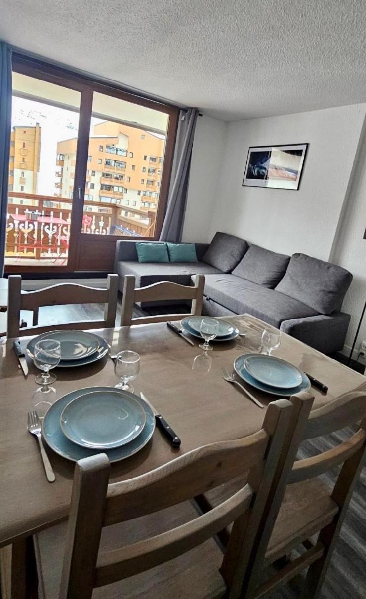 Val Thorens Studio 4 Pers Residence La Roche Blanche Exterior foto